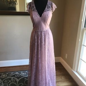 Mori Lee style 21620 Size 12 Color DesertRose
